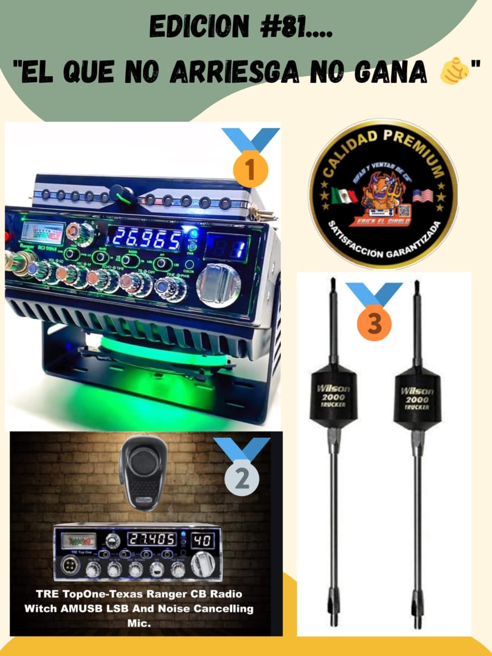 RIFAS ERICK EL DIABLO EDICION #81